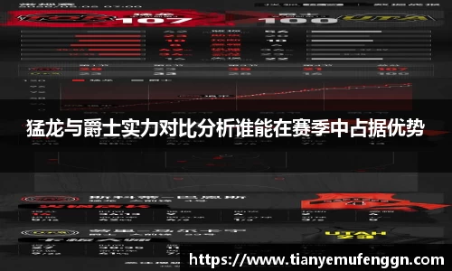 k1体育猛龙与爵士实力对比分析谁能在赛季中占据优势